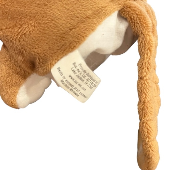 10" Buc-ee's Beaver Hand Puppet Plush Toy Truck Stop Gas Station - Picture 5 of 5